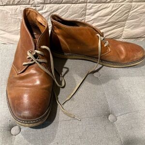 Johnston & Murphy Black and Brown Oxford Shoes